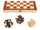 Chess Checkers and Backgammon Game Set 3in1