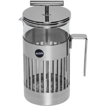 Alessi 9094/8 Press Filter Coffee Maker by Aldo Rossi, 720ml
