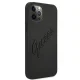 Guess iPhone 12 Pro Max Case Saffiano Vintage Script, Black