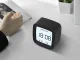Digital Alarm Clock with Thermometer and Hygrometer LCD, Black
