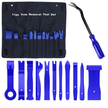 Car Trim and Upholstery Removal Tool Set with Case, 11 Pcs