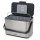 Food Waste Caddy Joseph Joseph Collect 4L Stainless Steel, Silver/Grey