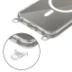 Tech-Protect Flexair Chain MagSafe Case for iPhone 16 with 2 Lanyards, Clear