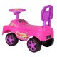 Step Car with Push Handle Kids Ride On Toy Vehicle, Pink