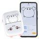 Portable Mini Stickers Label Photo Printer, Pink