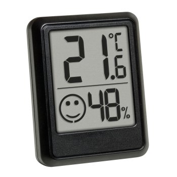 TFA 30.5060.01 Digital Thermo-Hygrometer Black