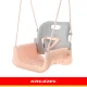 3-in-1 Baby and Toddler Swing Seat Kruzzel 30kg, Grey-Beige