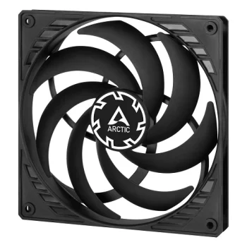 Arctic Gmbh P14 Slim PWM PST Case Fan, 140mm, Black