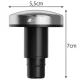 Malatec Heating Attachment for Massage Gun, Black/Silver