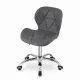 Leobert AVOLA Eco-Leather Office Chair, Grey