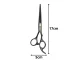 Professional Hair Cutting Scissors Hairdressing Shears, 17 cm