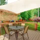 Square Sun Shade Sail 4x4m Waterproof Canopy MultiGarden, Beige