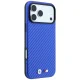 BMW M Carbon Metal Logo MagSafe Case for iPhone 17 Pro Max / 18 Pro Max - Blue