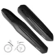 Rockbros FK-880 Front and Rear Bicycle Mudguards for 24\" Bikes, Black