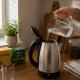 Electric Kettle 1500W 2L, Stainless Steel, Silver