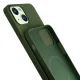3mk Hardy Silicone MagCase for iPhone 15 Plus, Green