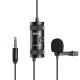 BOYA BY-M1 Pro II Wired Lavalier Microphone, 3.5mm, 6m, Black