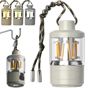 Rechargeable LED Camping Lantern with Powerbank Function, 180 lm