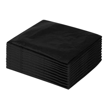 Activeshop Disposable Chair Cover with Elastic Band 10 pcs Black
