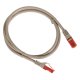 Сетевой кабель Maclean MCTV-301 S UTP Cat6, 1м, Серый