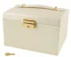Beautylushh Jewelry Box, Beige