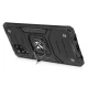 Wozinsky Ring Armor Case for Samsung Galaxy A42 5G with Kickstand and Ring Holder, Silver