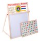 Kids Educational Double-Sided Magnetic Board 42x32,5 cm