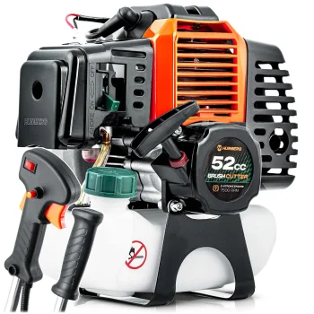 Humberg HM-615 Petrol Trimmer Engine with Handle, 52 cc, 7500 RPM
