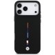 BMW M Silicon Tricolor Line MagSafe Phone Case Cover iPhone 17 Pro Max - Black