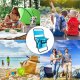 Gotel L18F Folding Camping Chair with Cooler Bag and Backrest