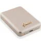 Guess MagSafe Wireless Power Bank Metal Script Logo 3000mAh, Gold