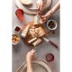 Berkel Cheese Set: Acacia Board + 3 Cheese Knives