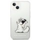 Apple iPhone 14 Plus 6.7\'\' Karl Lagerfeld Choupette Fun Case Cover (KLHCP14MCFNRC), Transparent
