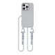 Tech-Protect iPhone 16 Pro Max Case MagNecklace MagSafe with Lanyard, Gray