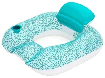 Bestway Inflatable Chair with Backrest 102x94cm, Turquoise