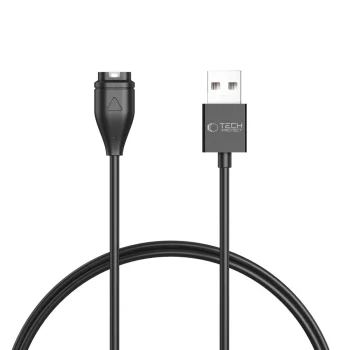 Tech-Protect MC04 UltraBoost USB-A Charging Cable for Garmin Watch 1m - Black