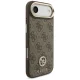Guess 4G Strass Logo MagSafe Case for iPhone Air, Brown