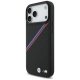 BMW iPhone 17 Pro Max Case M Tricolor Metal Logo MagSafe, Black