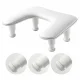 Adjustable Manicure Hand Rest for Nail Techs, White