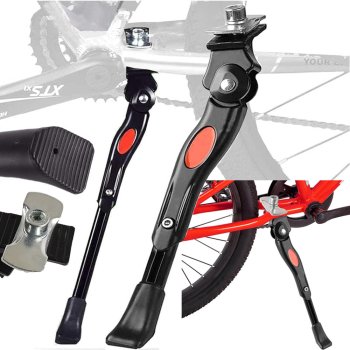 Velosipēdu Statīva Kāja Regulējama Velosipēda Aizmugurējā Pusē Alumīnija | Bicycle Stand Foot Adjustable...