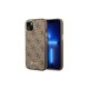 Guess GUHCP14SHG4SHW iPhone 14 6.1" brown/brown hard case 4G Vintage Gold Logo