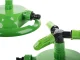 360° Rotating 3-Arm Garden Lawn Sprinkler DIVODV Green