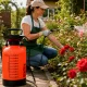 Garden Manual Pressure Sprayer with Long Lance, 5L, Orange
