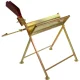 Bauerkraft Log Sawhorse Firewood Cutting Stand with Chainsaw Holder