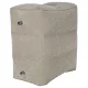 Inflatable Footrest and Travel Ottoman Puff, 3 Heights, Grey