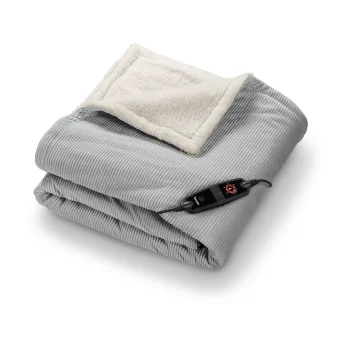 Beurer HD 81 Cord Electric Blanket 180x130cm Light Grey