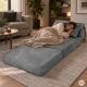 ModernHome 2-in-1 Folding Foam Sofa Bed Mattress 190x70 cm