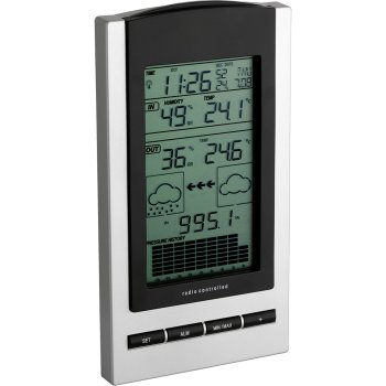 TFA Gaia 35.1083.54 Wireless Weather Station, Silver