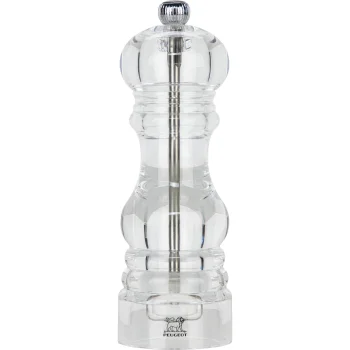 Peugeot Nancy Salt Mill 18 cm Clear Acrylic