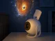 4K Galaxy and Star Projector with Remote Control and 12 Slides, White